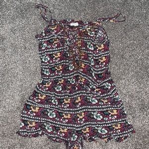 Floral romper